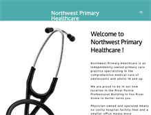 Tablet Screenshot of northwestprimary.com